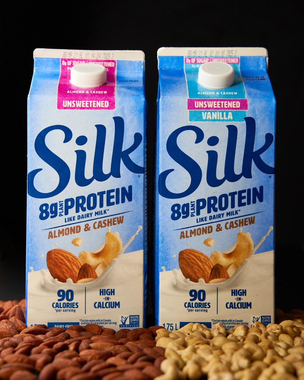 silk almond cashew milk blend