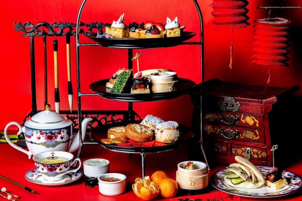 chinese new year afternoon tea london